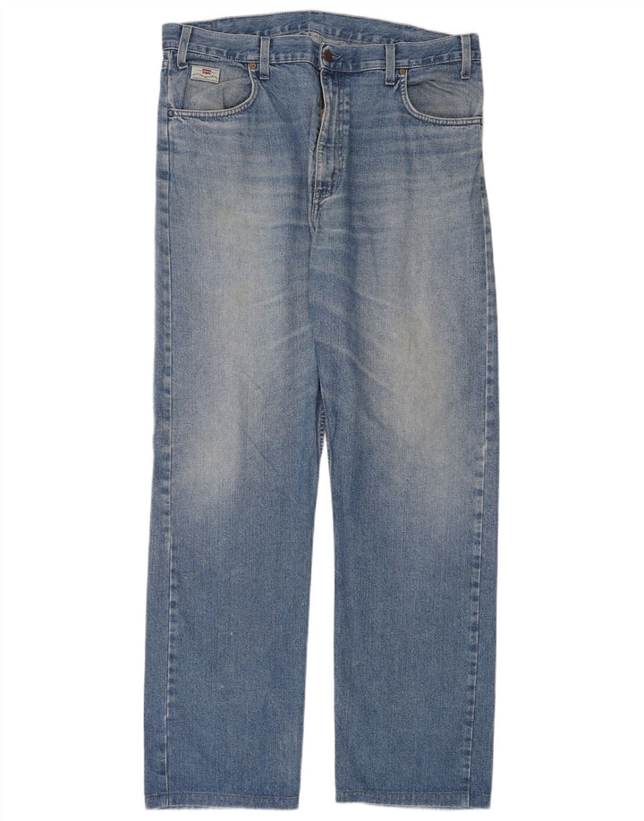 Levi's Mens Straight Jeans W38 L34 Blue