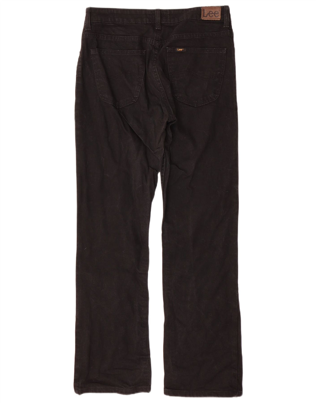 LEE Womens Cameron High Waist Bootcut Jeans W33 L33 Black