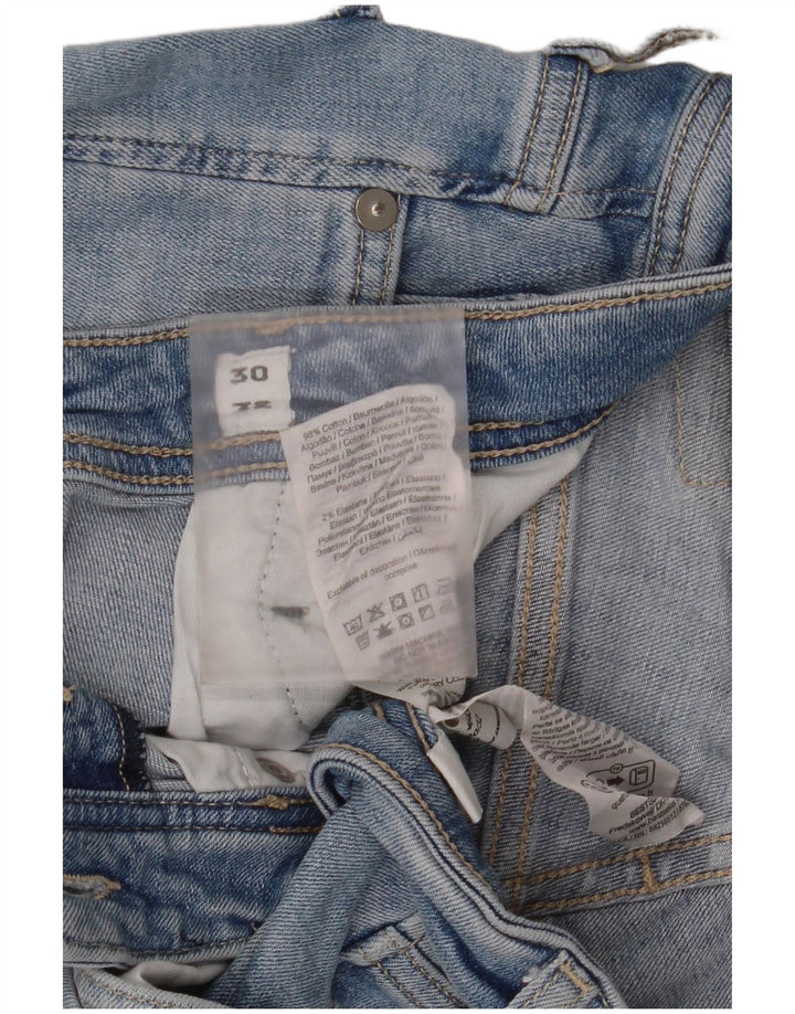 Jack & Jones Mens GLENN Slim Jeans W30 L32 Blue Cotton