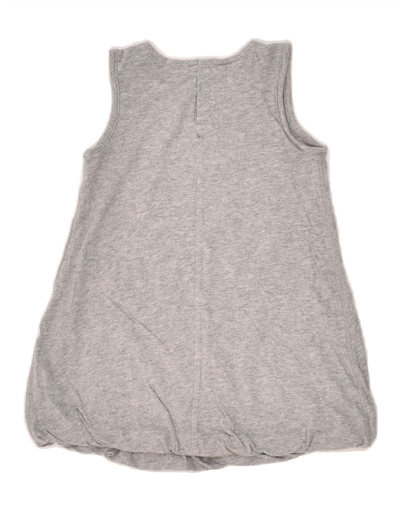 ADIDAS Baby Girls Sleeveless Graphic T-Shirt Dress 18-24 Months Grey | Vintage Adidas | Thrift | Second-Hand Adidas | Used Clothing | Messina Hembry 