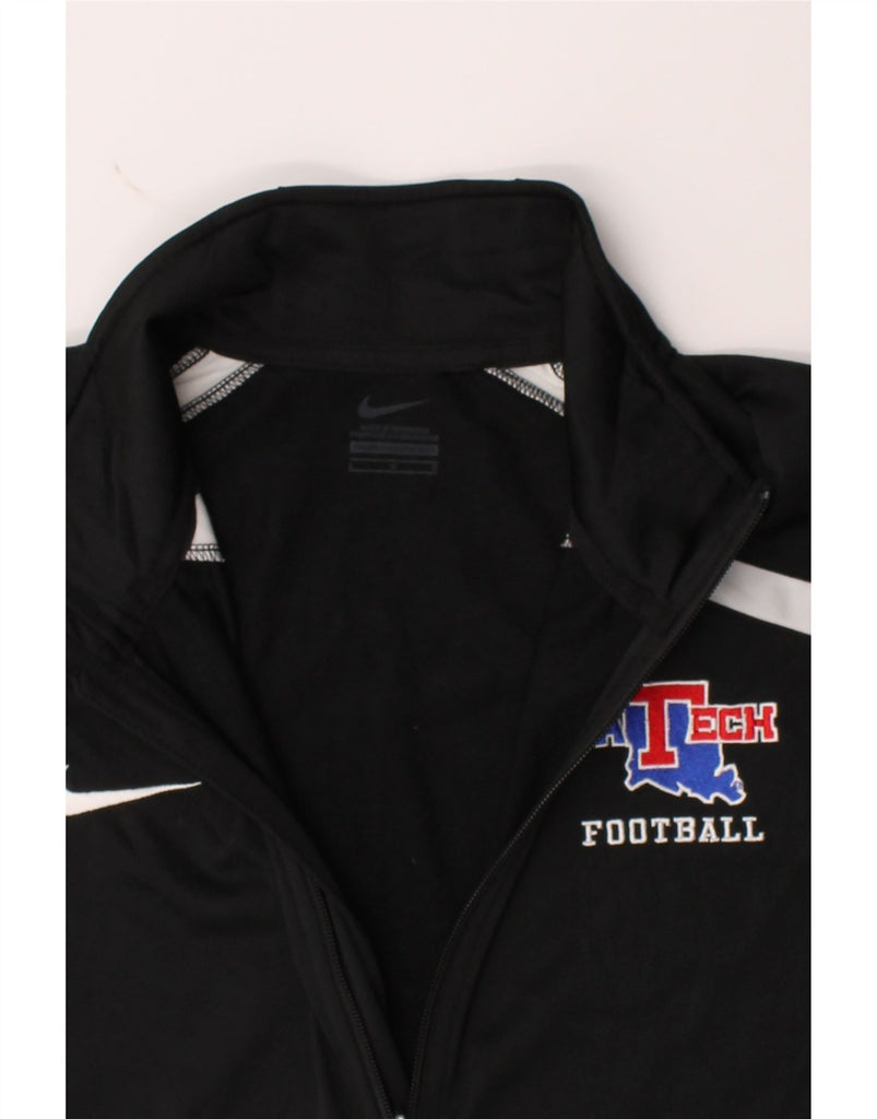 NIKE Mens Louisiana Tech Bulldogs Tracksuit Top Jacket Large Black Vintage Nike and Second-Hand Nike from Messina Hembry 