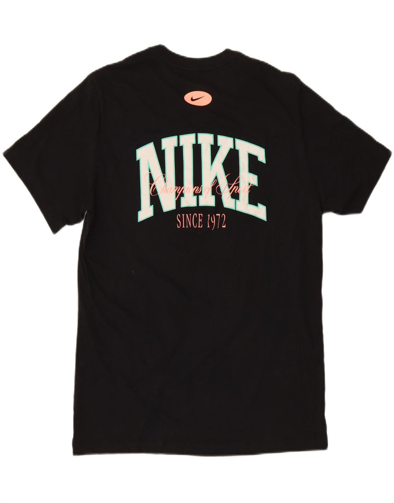 NIKE Mens Graphic T-Shirt Top Large Black Cotton Vintage Nike and Second-Hand Nike from Messina Hembry 