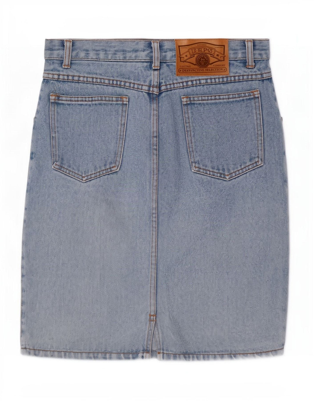 Jep's Womens Denim Skirt W26 Small Blue Cotton