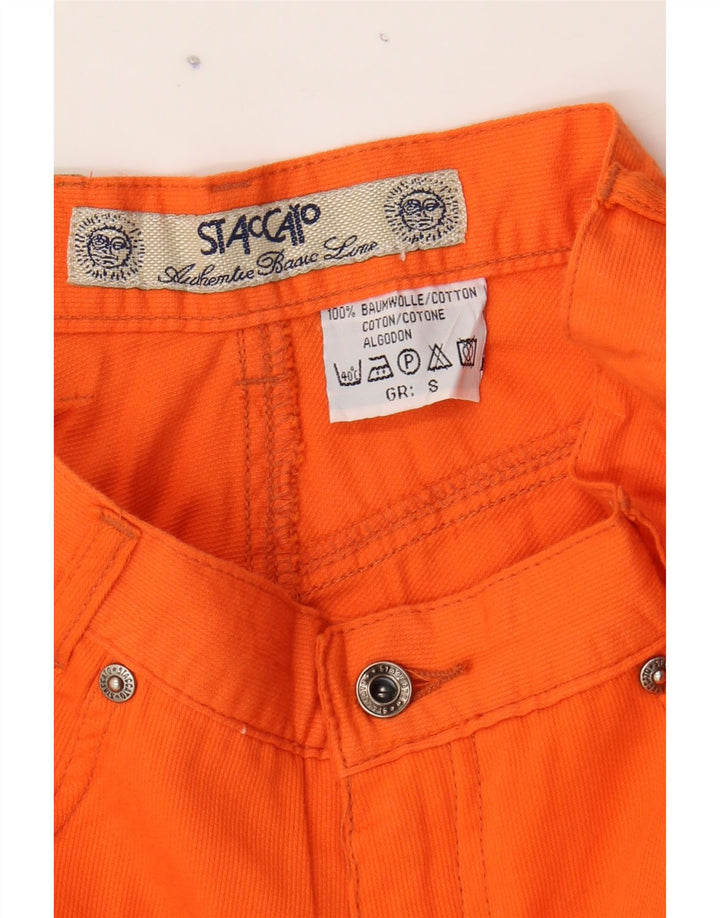 STACCATO Womens Casual Shorts Small W26  Orange Cotton Vintage Staccato and Second-Hand Staccato from Messina Hembry 