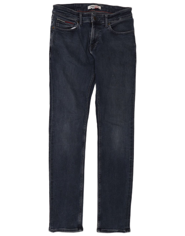 Tommy Hilfiger Mens Scanton Slim Jeans W30 L34 Navy Blue Cotton