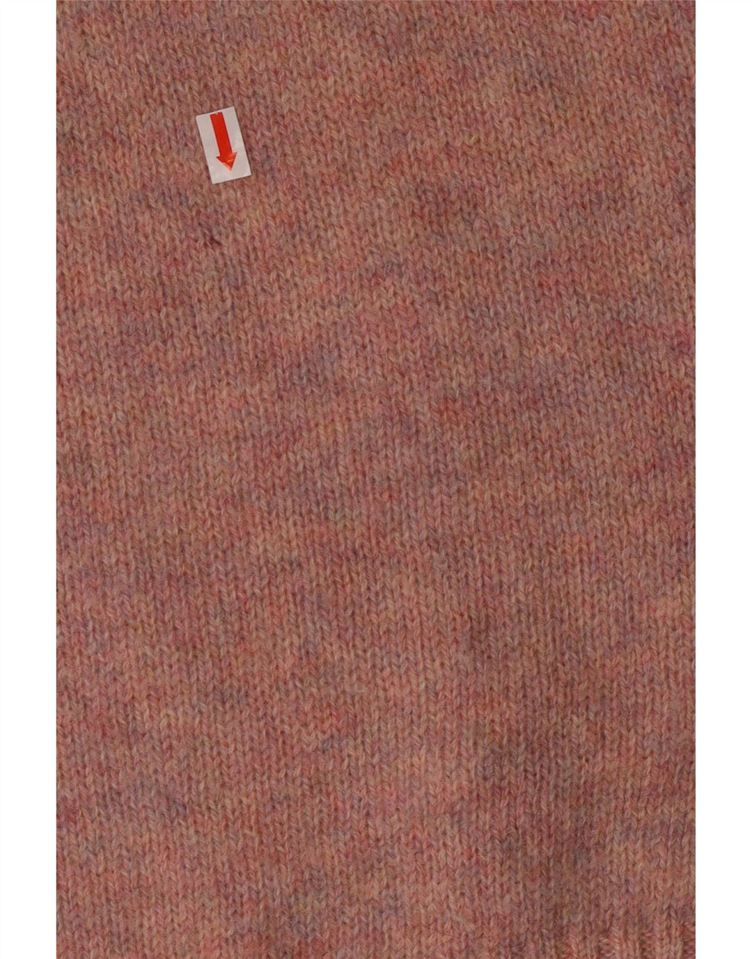 MC Kenzy Mens Crew Neck Jumper Sweater Medium Pink Wool