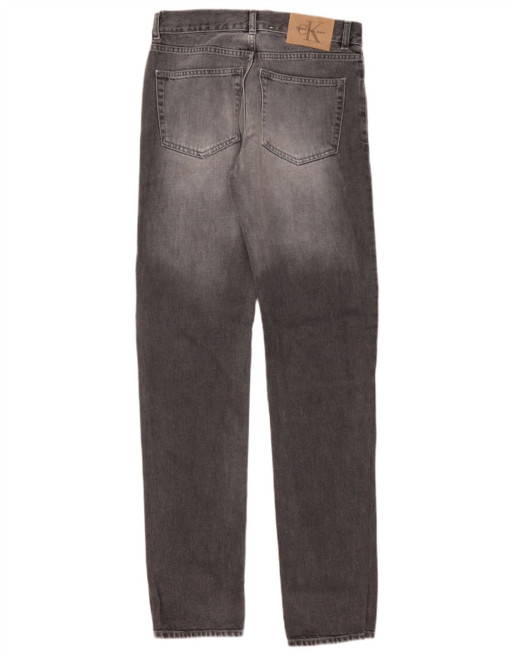Calvin Klein Mens Slim Jeans W29 L33 Grey Cotton