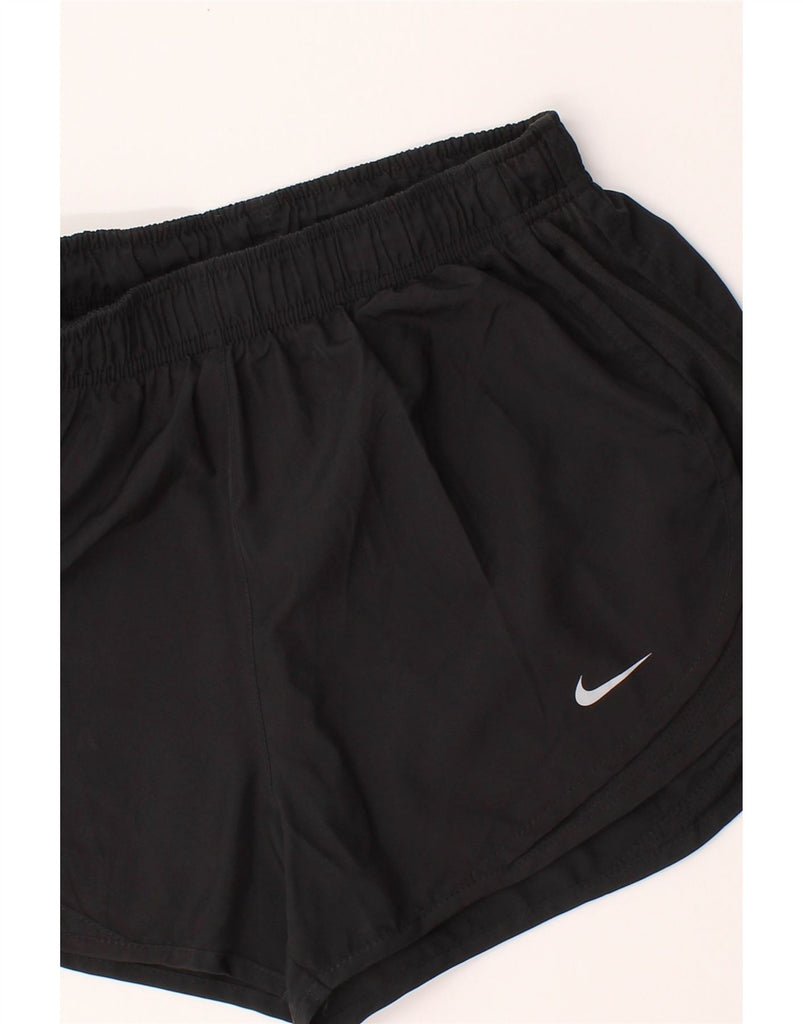 NIKE Womens Sport Shorts UK 4 XS  Black Vintage Nike and Second-Hand Nike from Messina Hembry 