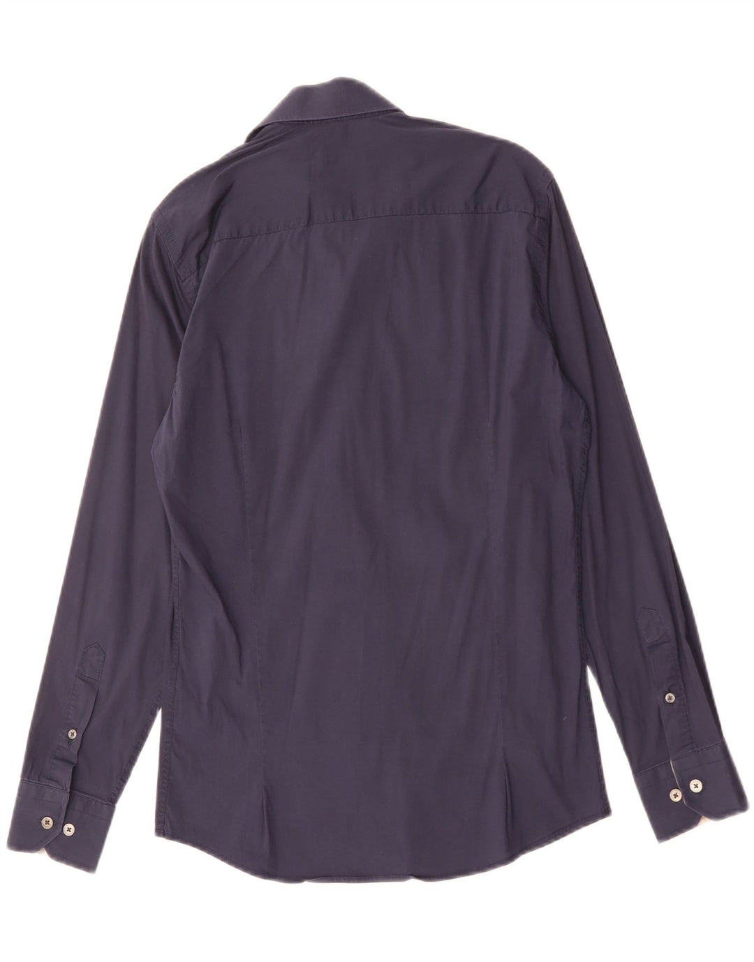 Burberry Mens Shirt Small Navy Blue
