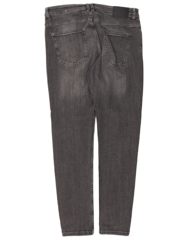 Zara Mens Skinny Jeans EU 44 Large W34 L31 Grey
