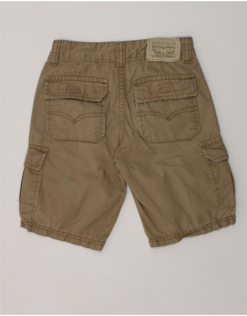 LEVI'S Boys Cargo Shorts 4-5 Years W22  Brown Cotton | Vintage Levi's | Thrift | Second-Hand Levi's | Used Clothing | Messina Hembry 