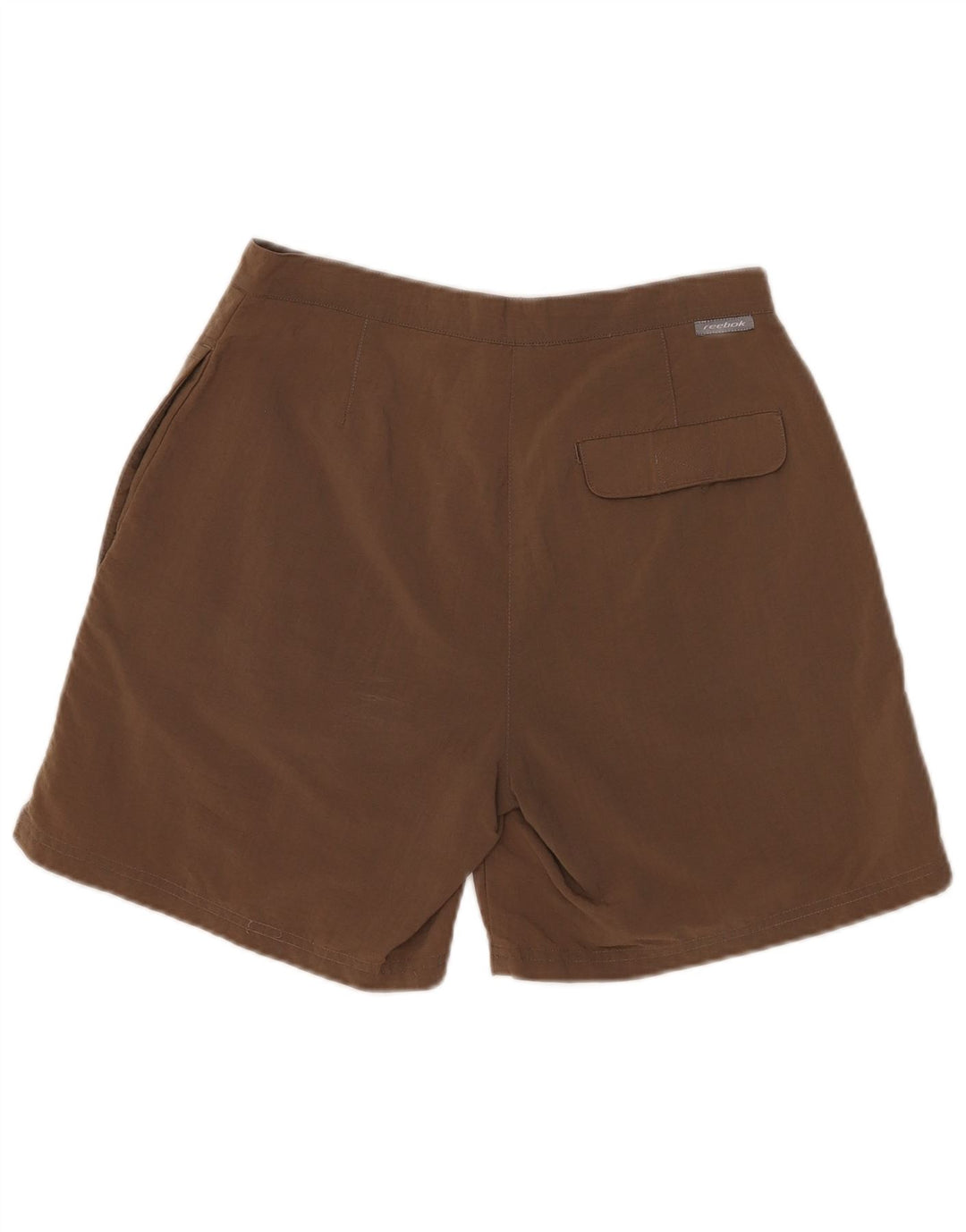 Reebok Womens Hiking Shorts UK 12 Medium W28 Brown Polyamide