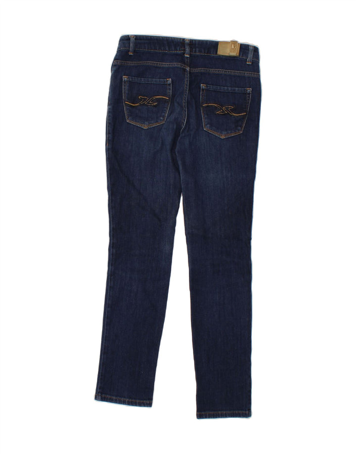 TRUSSARDI Womens Skinny Jeans W28 L29 Navy Blue Vintage Trussardi and Second-Hand Trussardi from Messina Hembry 