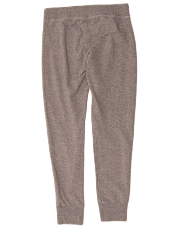 Converse Womens Tracksuit Trousers Joggers UK 12 Medium Grey Flecked Cotton