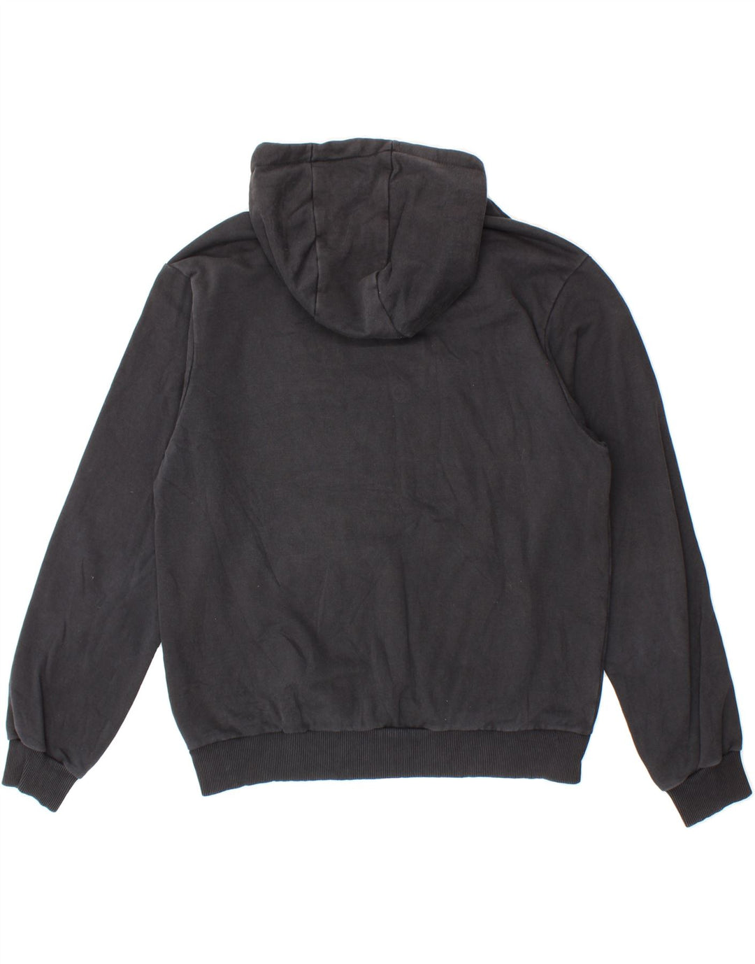 FILA Mens Hoodie Jumper Medium Black Cotton Vintage Fila and Second-Hand Fila from Messina Hembry 