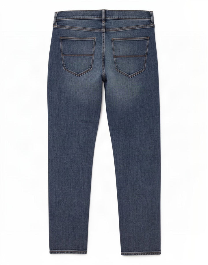 Marks & Spencer Mens Straight Jeans W34 L31 Blue Cotton
