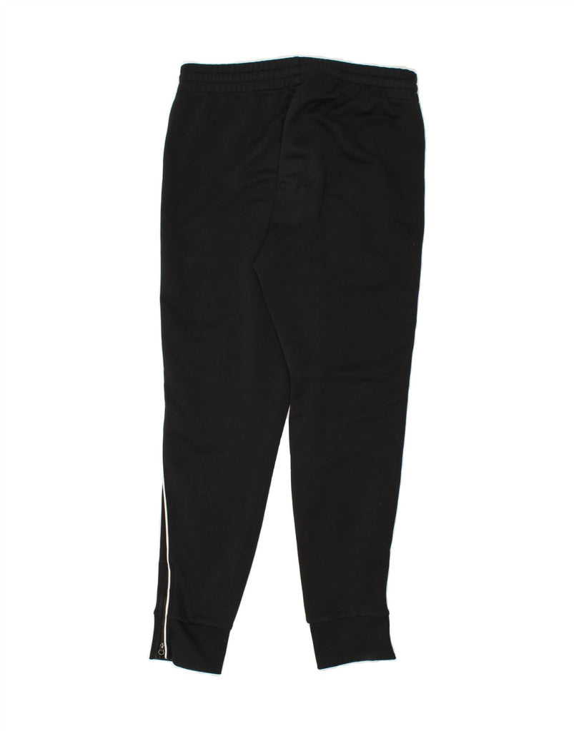 LOTTO Mens Tracksuit Trousers Joggers Medium Black | Vintage Lotto | Thrift | Second-Hand Lotto | Used Clothing | Messina Hembry 