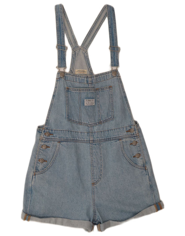 Levi's Womens Dungarees Denim Shorts Small W35 Blue Cotton