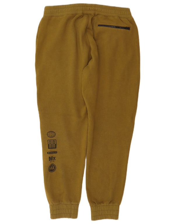 Nike Mens Graphic Tracksuit Trousers Joggers XL  Khaki Cotton