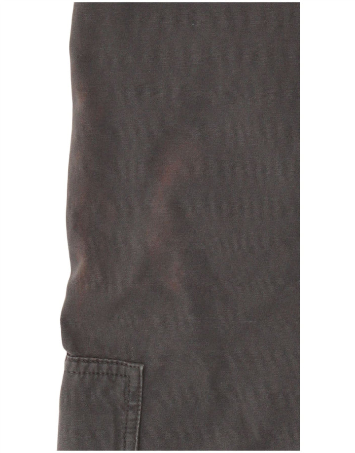 Trussardi Mens Straight Cargo Trousers IT 48 Medium W32 L32 Grey