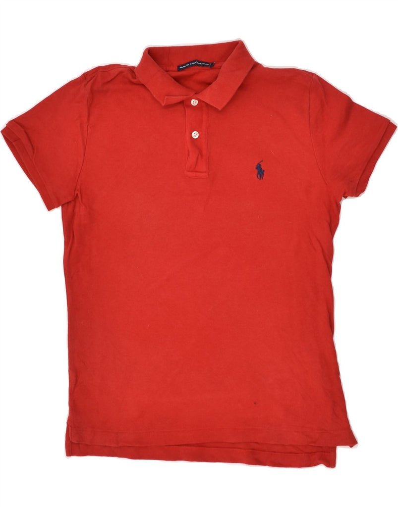 RALPH LAUREN Boys Polo Shirt 15-16 Years Red | Vintage Ralph Lauren | Thrift | Second-Hand Ralph Lauren | Used Clothing | Messina Hembry 