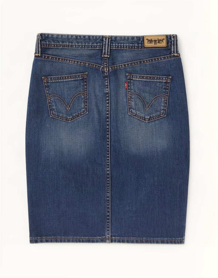 Levi's Womens Denim Skirt Medium W30 Blue Cotton