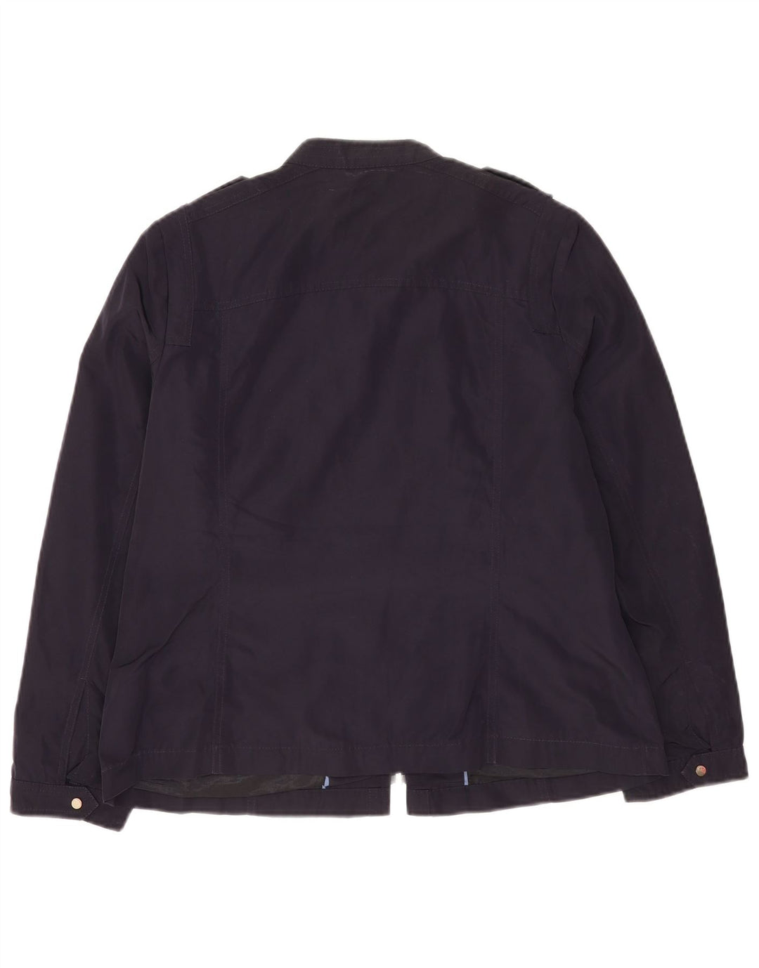 Marks & Spencer Womens Autograph Utility Jacket UK 16 Large Navy Blue
