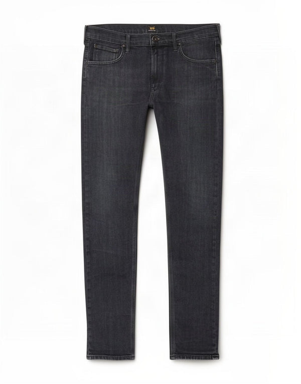 Lee Mens Luke Skinny Jeans W34 L34 Navy Blue Cotton