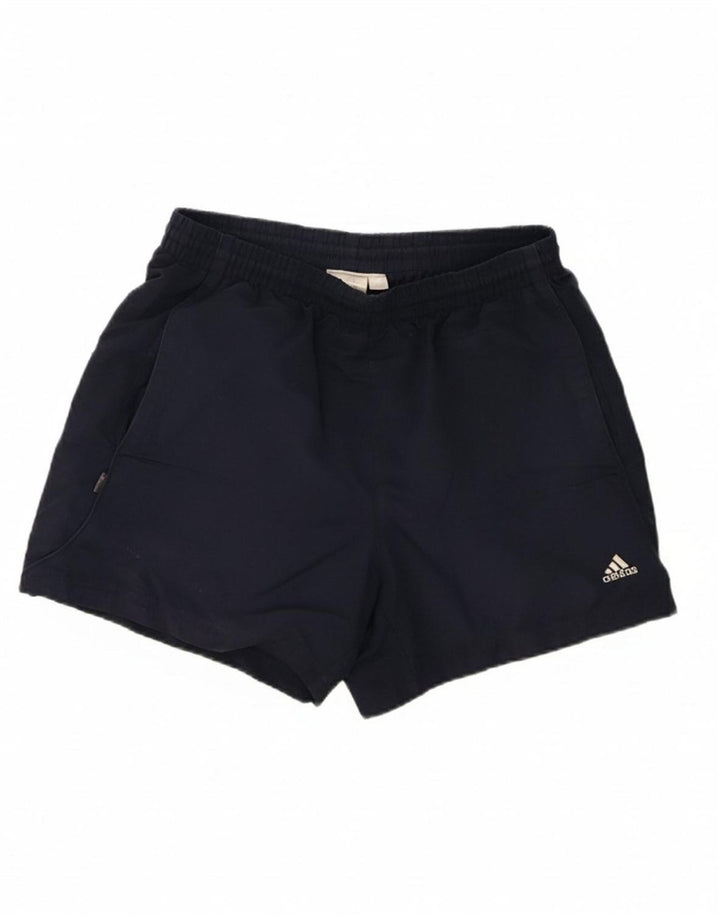 ADIDAS Mens Sport Shorts Medium Navy Blue Polyester