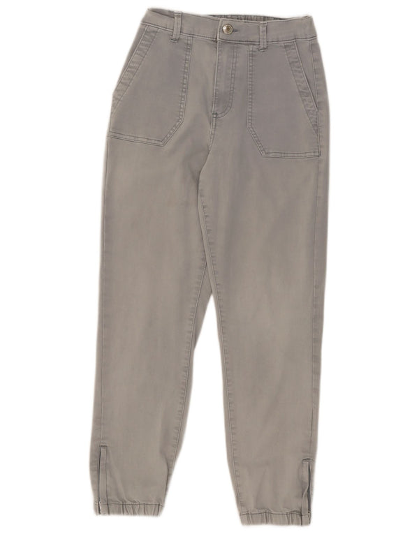 Marks & Spencer Womens Joggers Tapered Jeans UK 8 Small W25 L25 Blue Cotton