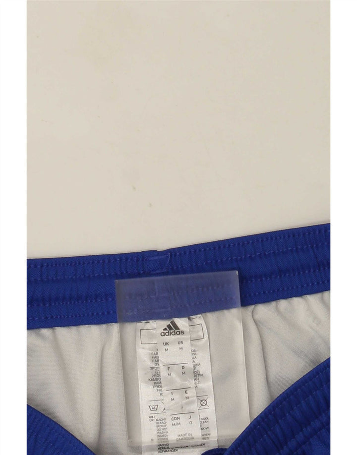 Adidas Mens Aeroready Sport Shorts Medium Blue Polyester