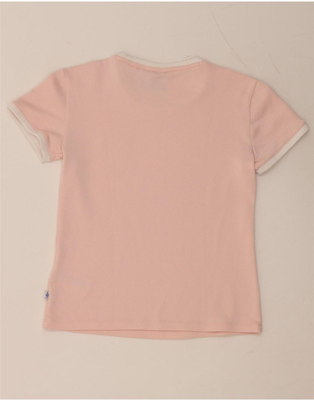 ADIDAS Womens T-Shirt Top UK 8 Small Pink Polyester