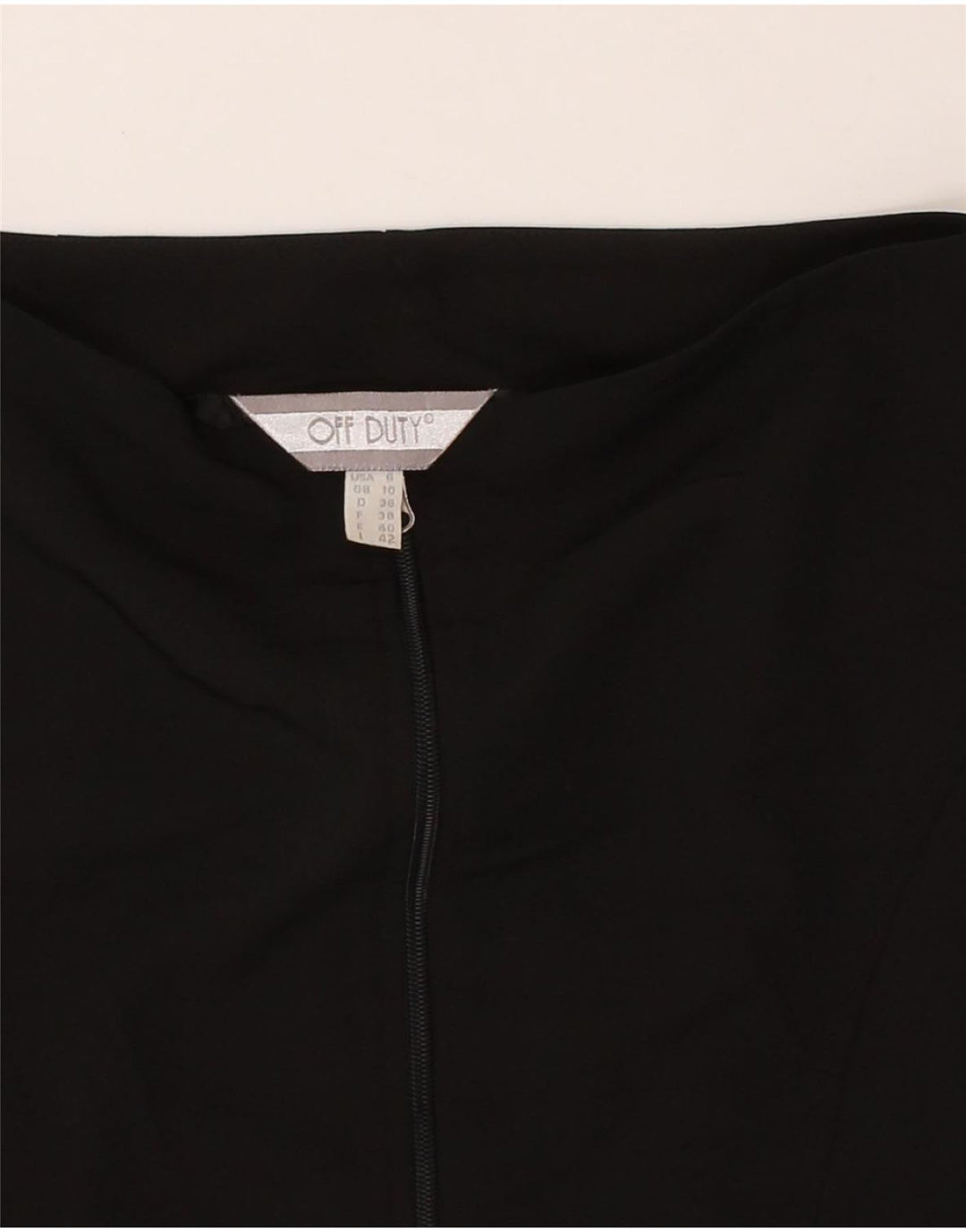 VINTAGE Womens Pencil Skirt UK 10 Small W30  Black Vintage Vintage and Second-Hand Vintage from Messina Hembry 