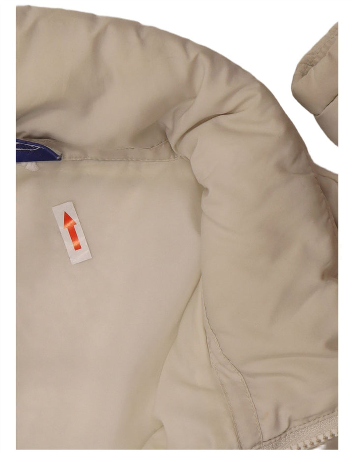 Reebok Womens Windbreaker Jacket UK 16 Large White Polyester Sports