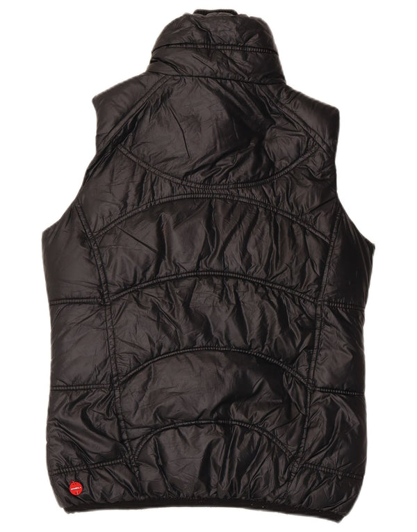 O'Neill Womens Padded Gilet UK 10 Small Black Polyester
