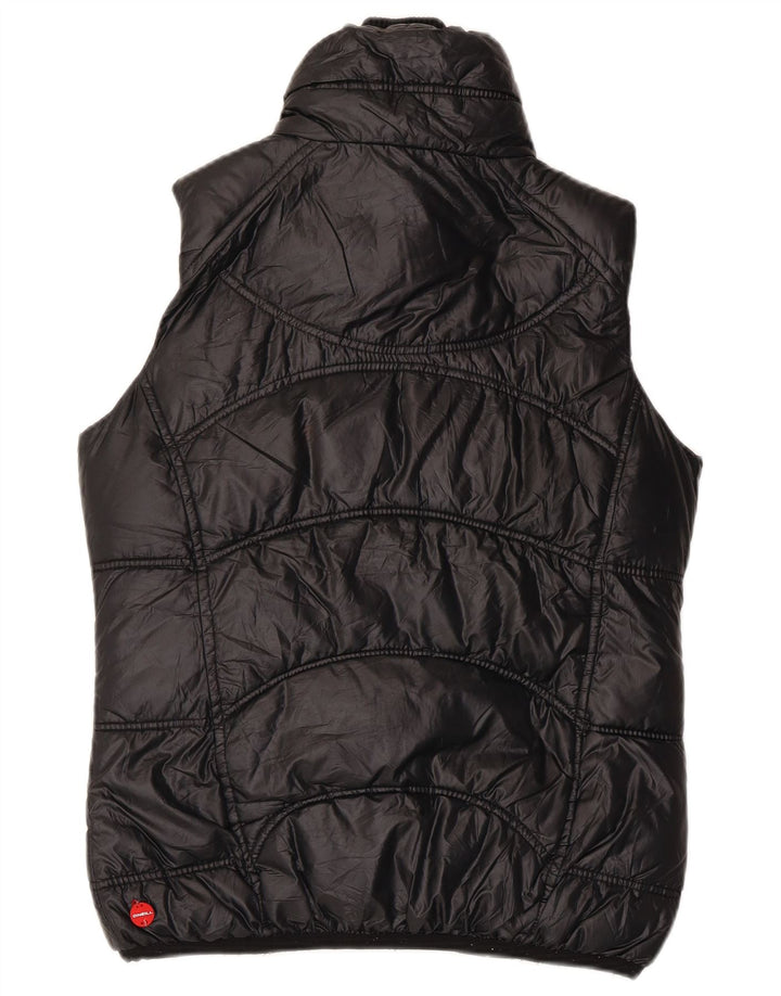 O'Neill Womens Padded Gilet UK 10 Small Black Polyester