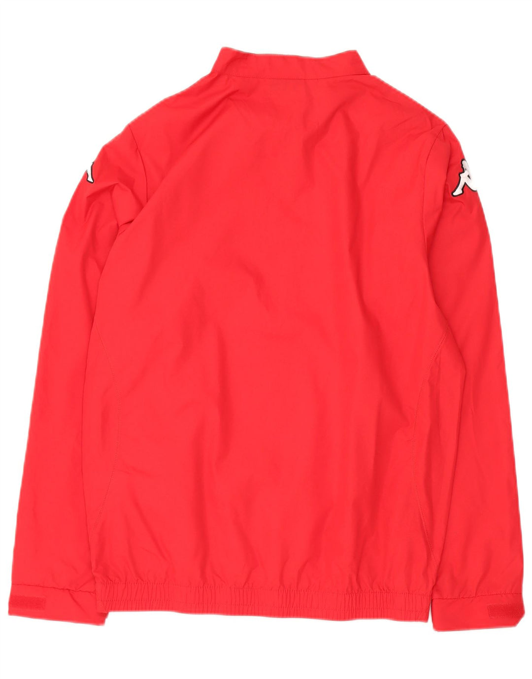 KAPPA Mens Zip Neck Pullover Tracksuit Top Small Red Polyester