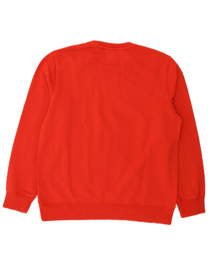 Levi's Mens Standard Sweatshirt Jumper Large Red Cotton
