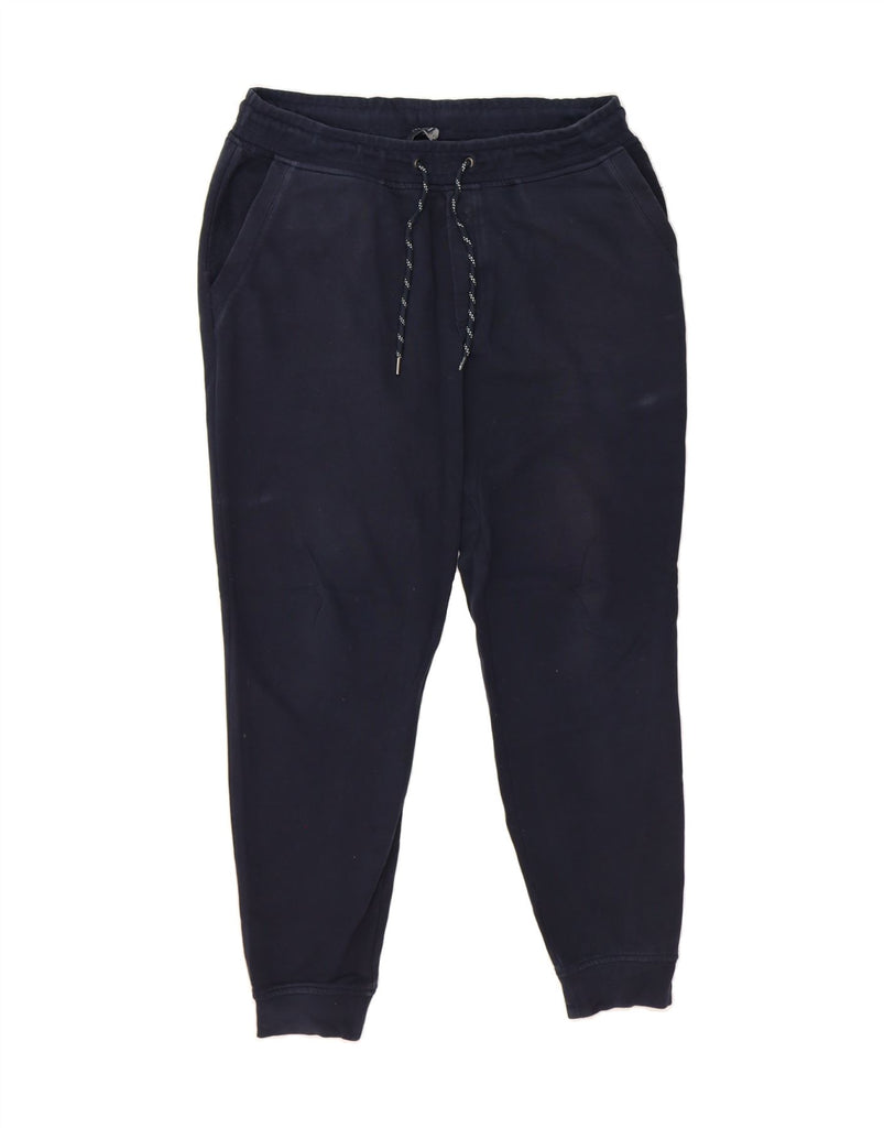 TED BAKER Mens Tracksuit Trousers Joggers Large  Navy Blue Cotton Vintage Ted Baker and Second-Hand Ted Baker from Messina Hembry 
