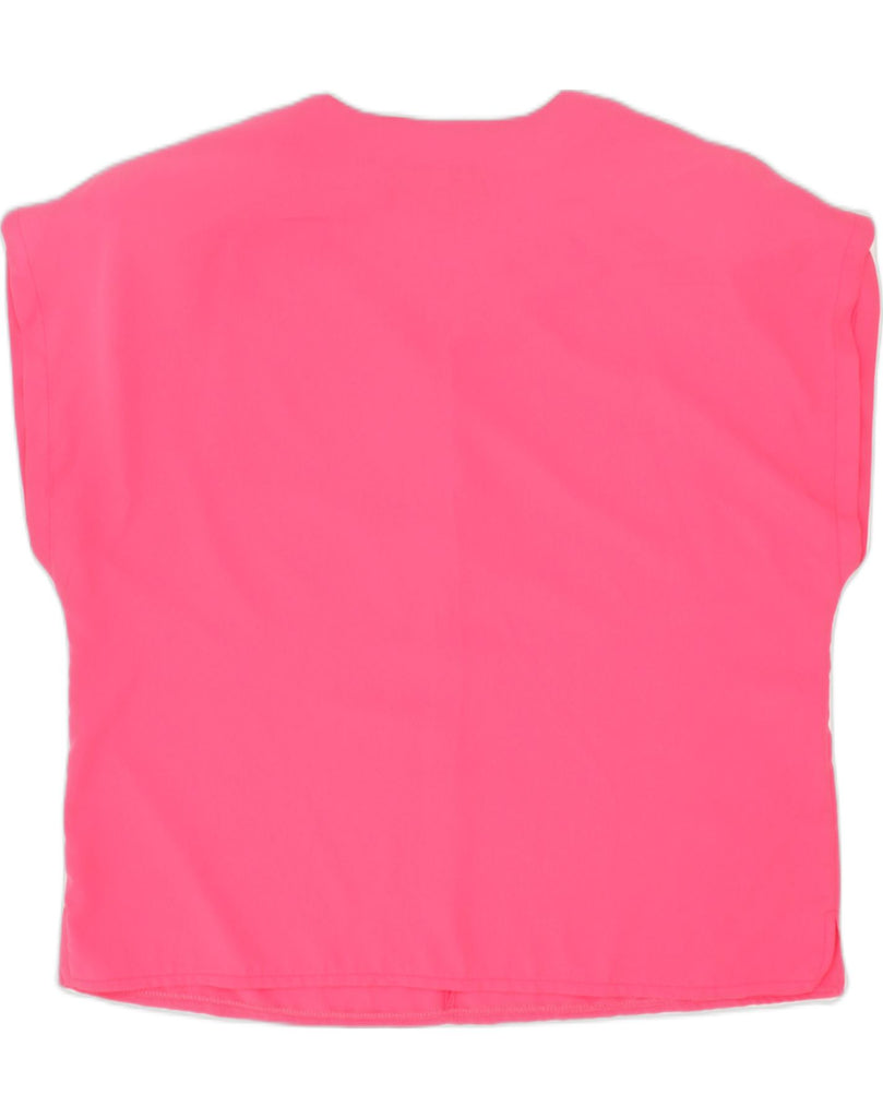 GIORGIO BERALDO Womens Sleeveless Blouse Top IT 48 XL Pink Polyester | Vintage Giorgio Beraldo | Thrift | Second-Hand Giorgio Beraldo | Used Clothing | Messina Hembry 