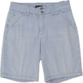 LEE Womens Straight Fit Chino Shorts US 10 Medium W30 Blue Cotton Vintage Lee and Second-Hand Lee from Messina Hembry 