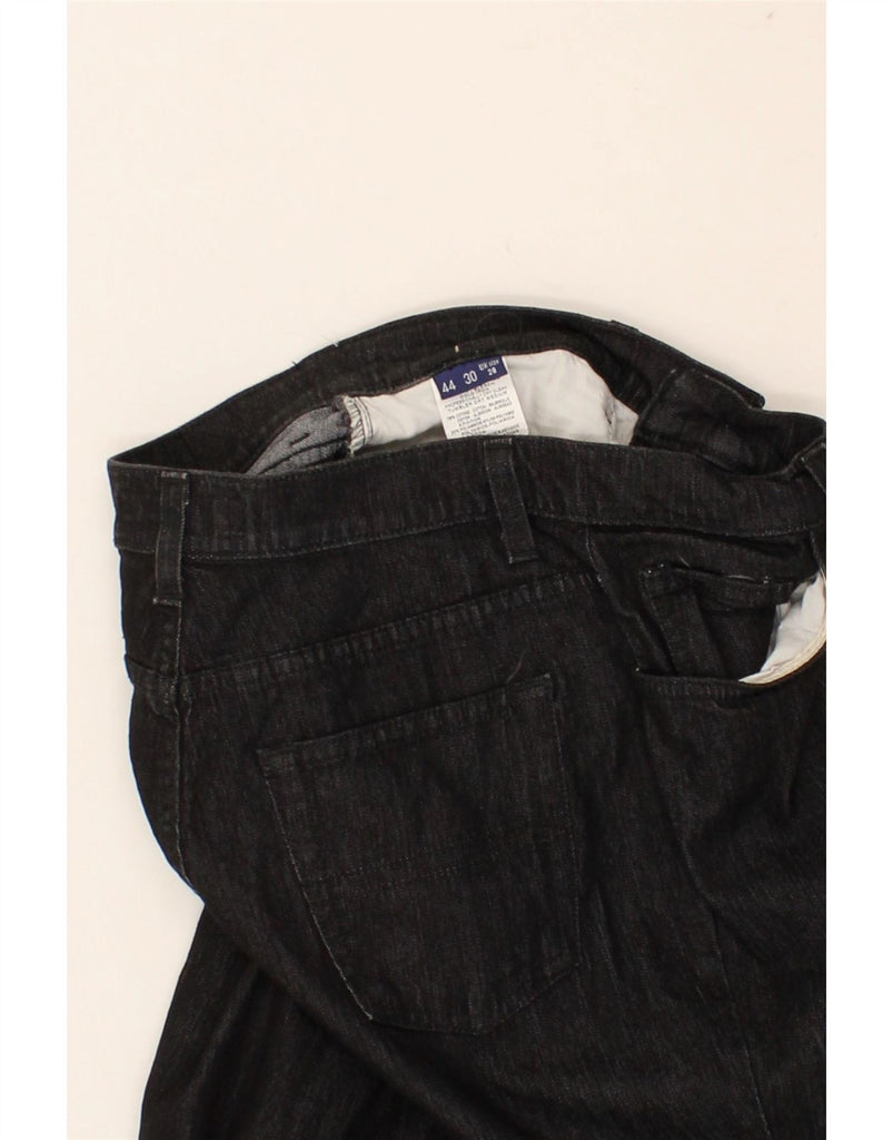 TRUSSARDI Womens Slim Jeans W29 L34 Black Cotton Vintage Trussardi and Second-Hand Trussardi from Messina Hembry 