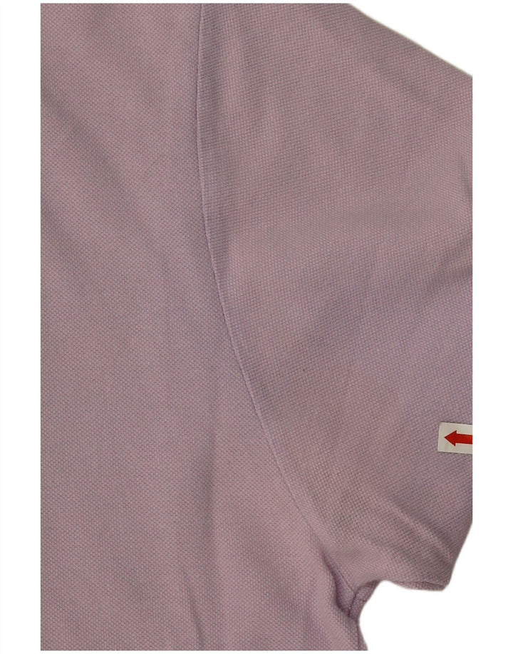 Fred Perry Mens Polo Shirt Medium Purple Cotton