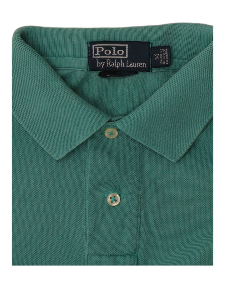 Polo Ralph Lauren Mens Polo Shirt Medium Turquoise Cotton