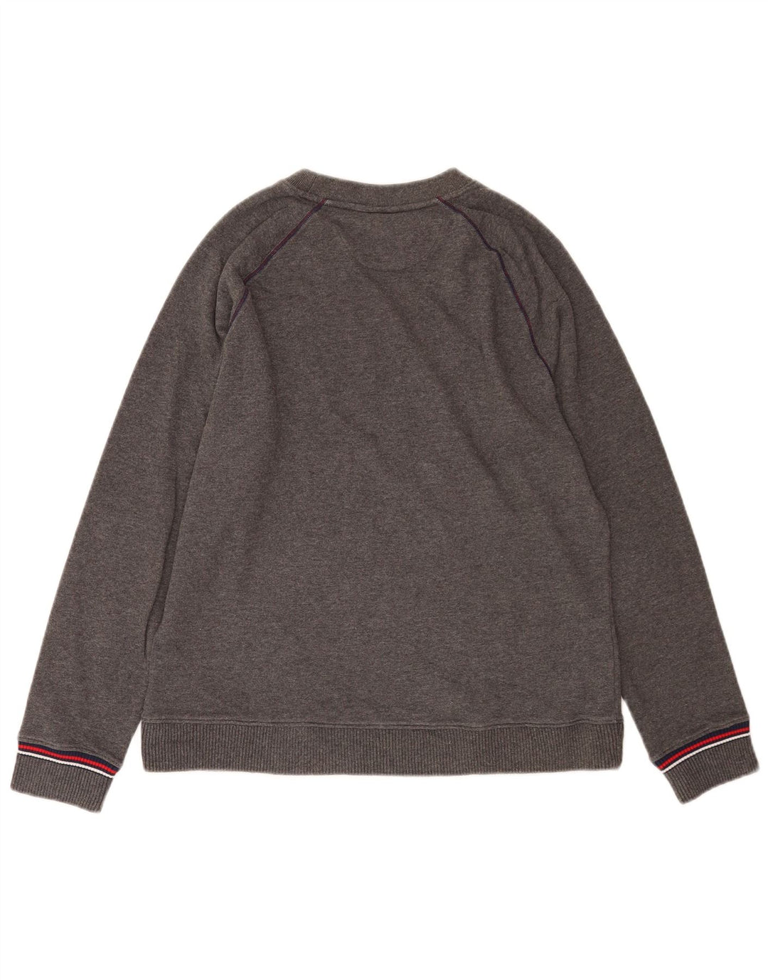 Fila Mens Graphic Sweatshirt Jumper Medium Grey Cotton