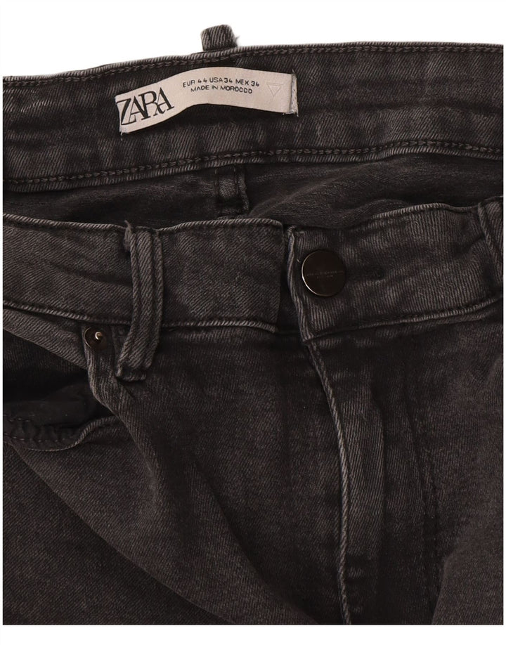 Zara Mens Skinny Jeans EU 44 Large W34 L30 Grey