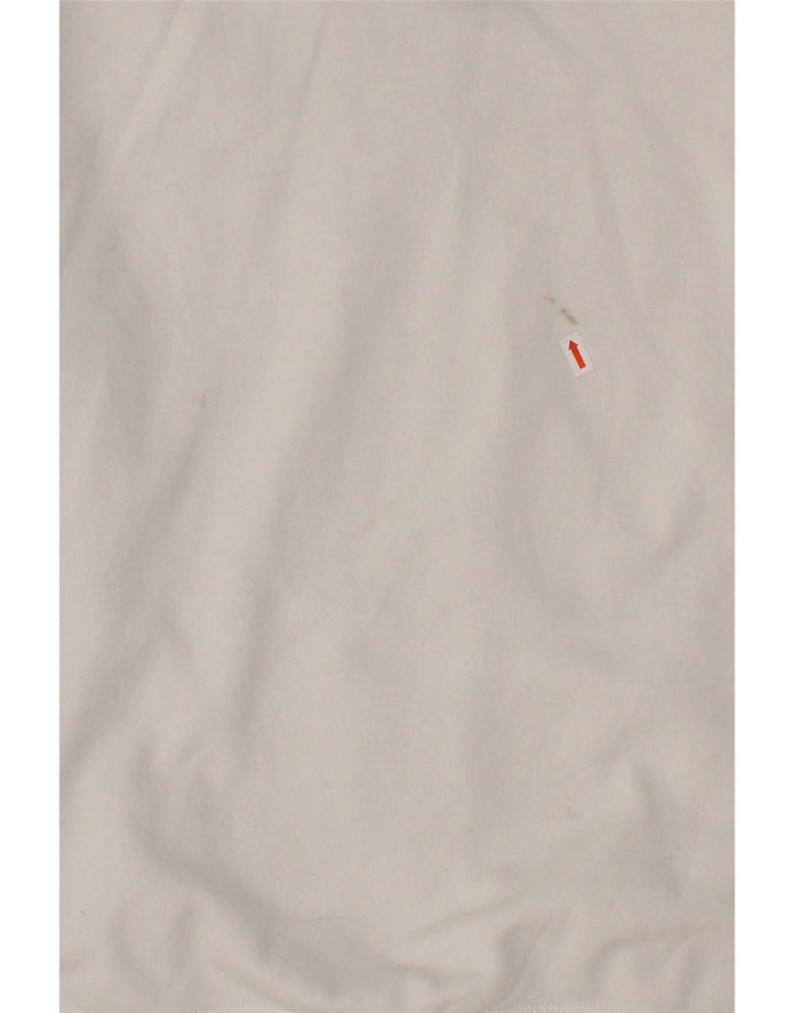 CHAMPION Mens Graphic Hoodie Jumper Large White Cotton Vintage Champion and Second-Hand Champion from Messina Hembry 