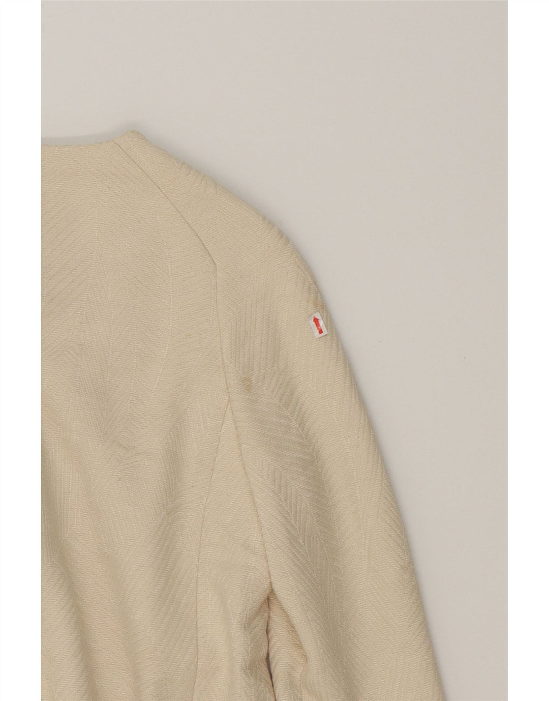 MASSIMO DUTTI Womens Overcoat EU 40 Medium Off White Vintage Massimo Dutti and Second-Hand Massimo Dutti from Messina Hembry 