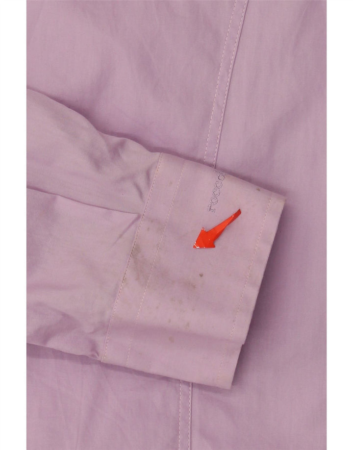 Roccobarocco Mens Shirt XL Purple Cotton