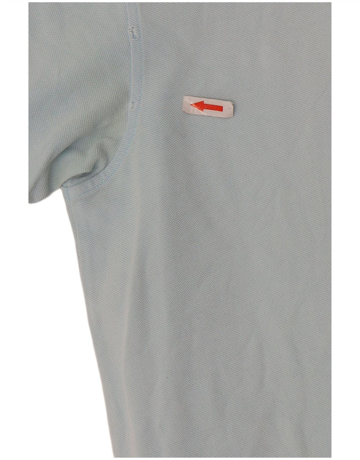 Sun68 Mens Polo Shirt Medium Blue